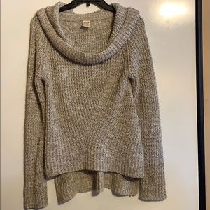 A tan Faded Glory sweater